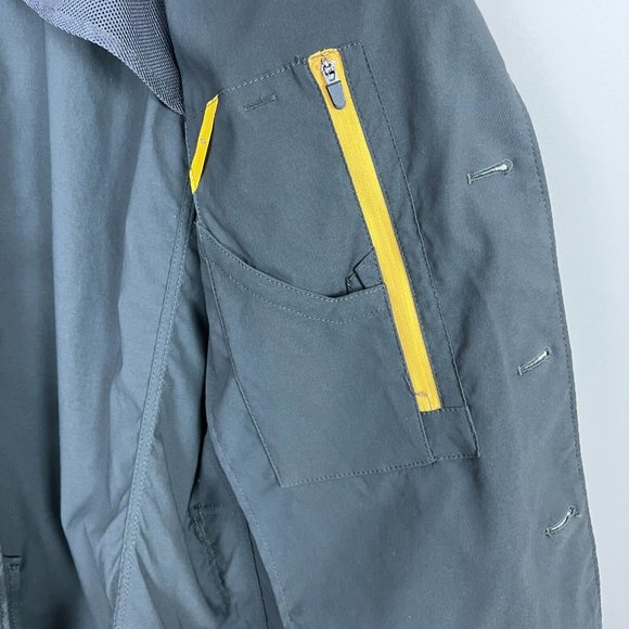 Eddie Bauer Travex Blazer Mens 44 Gray 3-Button Sport Coat Nylon Stretch Travel - Picture 6 of 14